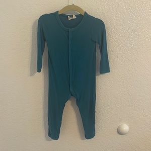 Kyte Baby Snap Romper in Teal 6-12 months